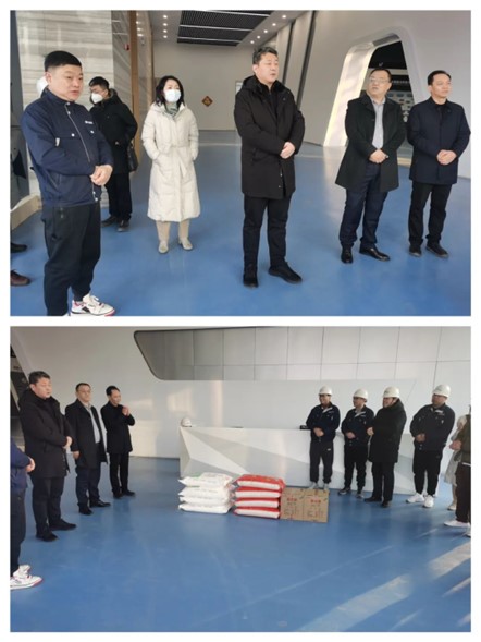 黨委副書記、總經(jīng)理崔仲民看望慰問春節(jié)堅(jiān)守一線值守人員